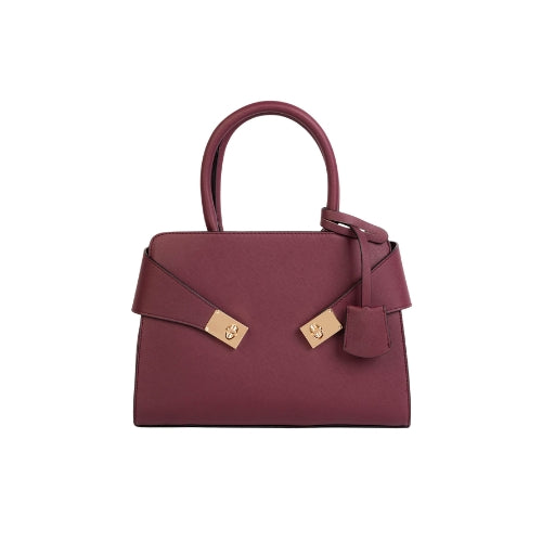 Structured Top Handle Everyday Handbag