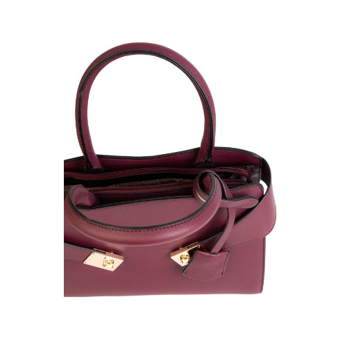 Structured Top Handle Everyday Handbag
