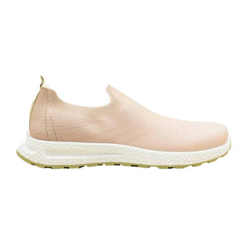 Beige Slip-On Casual Sneakers for Women