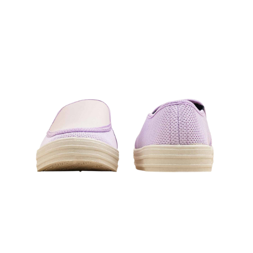 Purple Slip-On Casual Sneakers for Women
